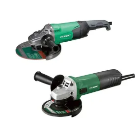 Pack HIKOKI KG23SA (Meuleuse G23SW2 230 mm + Meuleuse  G13SR4(S) 125mm